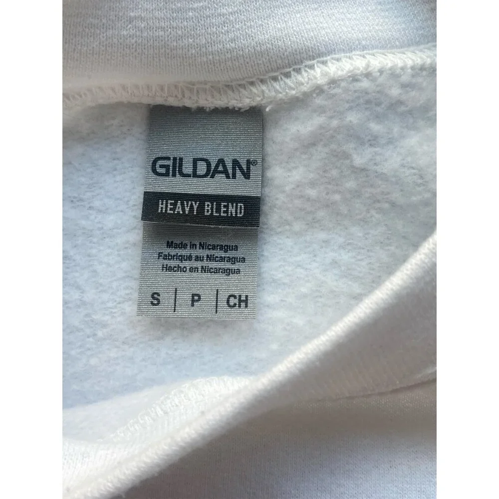 White Varsity Bride Sweatshirt Size Small - Picture 4 of 5